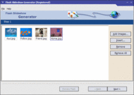 Flash Slideshow Generator screenshot